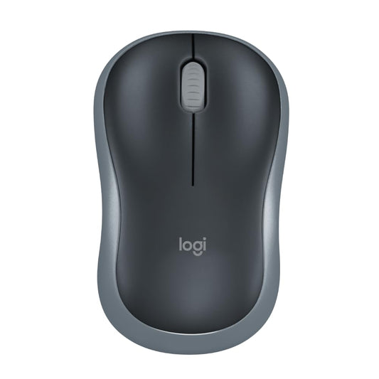Logitech M186 Wireless Mouse, 2.4GHz with USB Mini Receiver, 12-Month Battery Life, 1000 DPI Optical Tracking, Ambidextrous, Compatible with PC, Mac, Laptop - Itsmygadgets