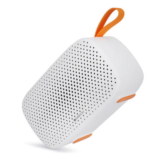 Everycom LittleBoy 8W Stereo Sound Wireless Portable Bluetooth Speaker (ब्लूटूथ स्पीकर) with Mic & TWS Feature (White) - Itsmygadgets