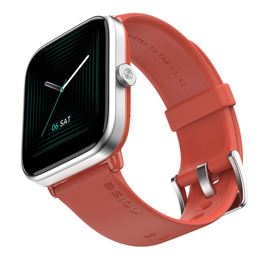 Noise ColorFit Pro 4 Advanced Bluetooth Calling Smart Watch with 1.72" TruView Display, Fully-Functional Digital Crown, 311 PPI, 60Hz Refresh Rate, 500 NITS Brightness (Sunset Orange) - Itsmygadgets