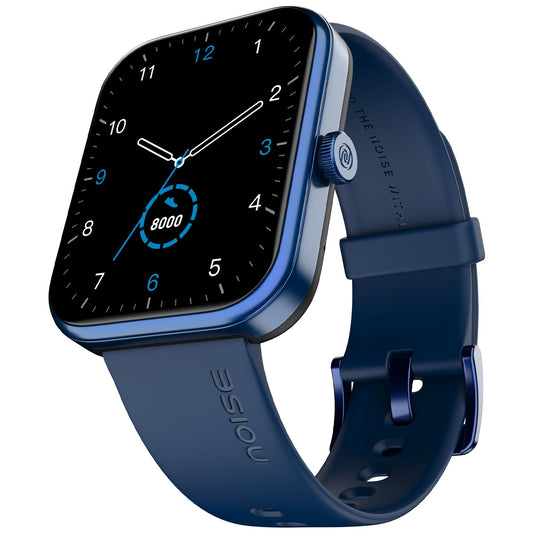 Noise Pulse 2 Max 1.85" Display, Bluetooth Calling Smart Watch, 10 Days Battery, 550 NITS Brightness, Smart DND, 100 Sports Modes, Smartwatch for Men and Women (Midnight Blue) - Itsmygadgets