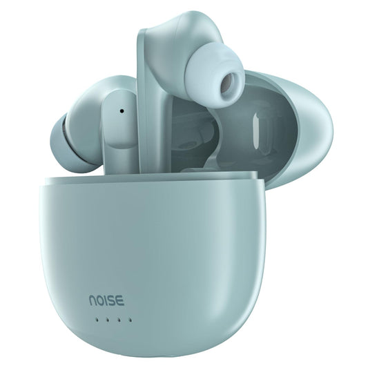 Noise Buds VS104 Truly Wireless in Earbuds with 45H of Playtime, Quad Mic with ENC, Instacharge(10 Min=200 Min), 13Mm Driver,Low Latency, BT V5.2 (Mint Green) - Itsmygadgets