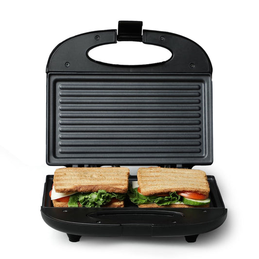 Prestige PGMFB 800 Watt Grill Sandwich Toaster with Fixed Grill Plates, Black - Itsmygadgets