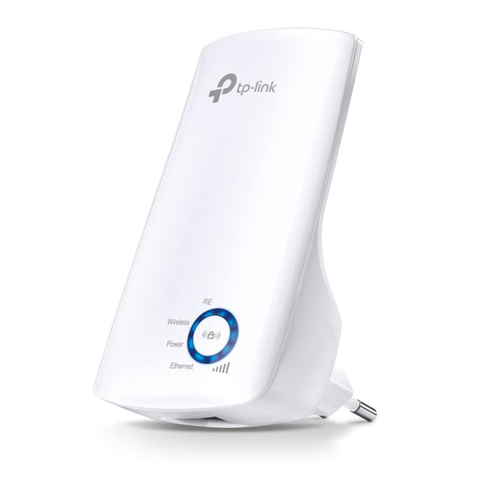 TP-Link TL-WA850RE Single_Band 300Mbps RJ45 Wireless Range Extender, Broadband/Wi-Fi Extender, Wi-Fi Booster/Hotspot with 1 Ethernet Port, Plug and Play, Built-in Access Point Mode, White - Itsmygadgets