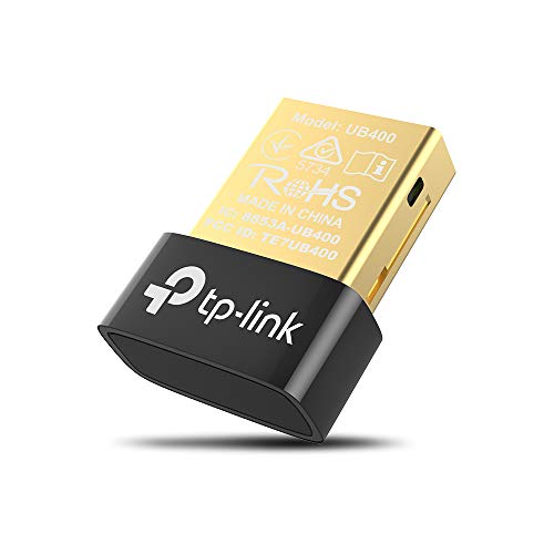 TP-Link USB Bluetooth Adapter for PC 4.0 Bluetooth Dongle Receiver Support Windows 11/10/8.1/8/7 for Desktop, Laptop, Mouse, Keyboard, Printers, Headsets, Speakers, PS4/ Xbox Controllers (UB400) - Itsmygadgets