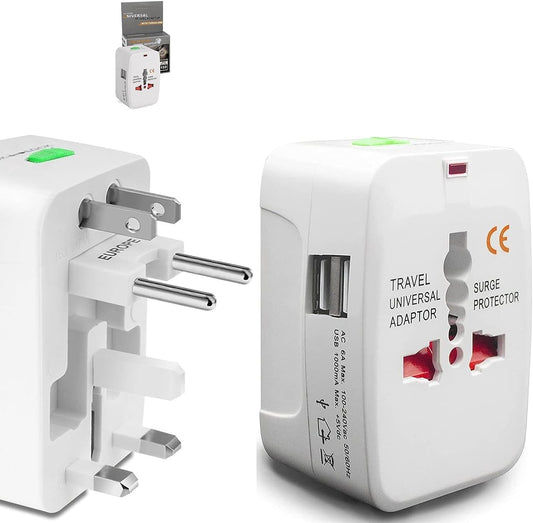 rts 224+ Countries Supported 2024 Universal Travel Adapter Plug Travel Adapter International - Itsmygadgets