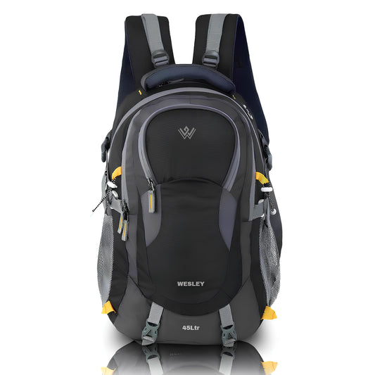 Wesley Spartan Unisex Travel Hiking Laptop Bag fits Upto 17.3 inch with Raincover and Internal Organiser Backpack Rucksack College Backpack - Itsmygadgets