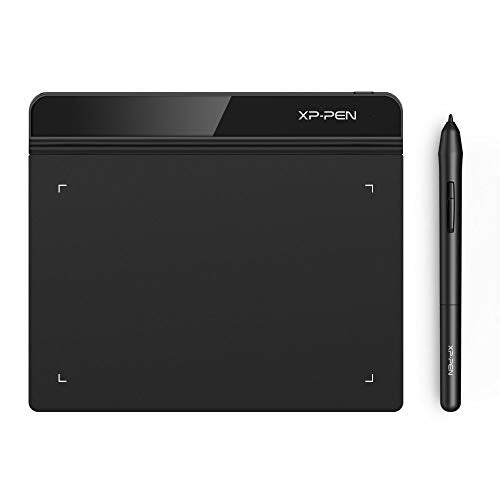 XP-Pen StarG640 Graphics Drawing Tablet Pen Tablet (6x4 Size, 8192 Levels of Pressure Sensitivity, Battery Free Stylus and 20 Replacement nibs), Black - Itsmygadgets