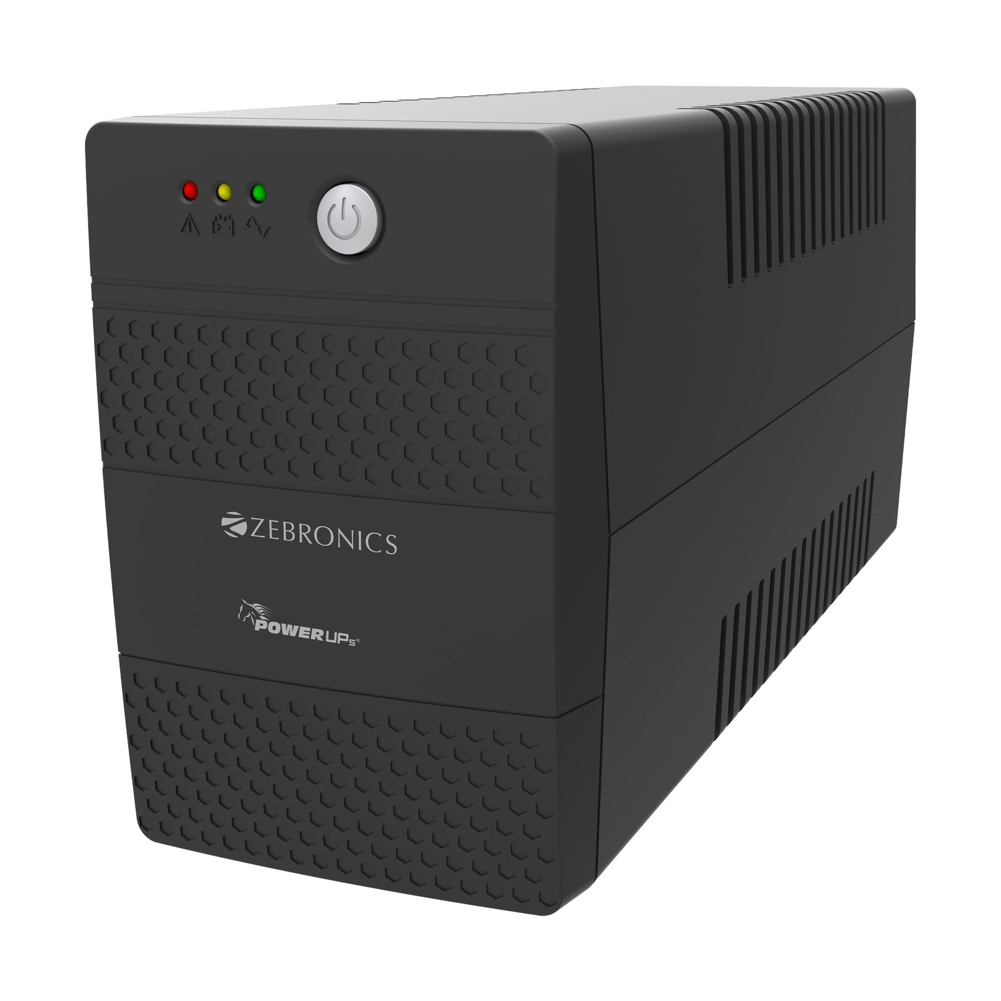 ZEBRONICS U735 600VA/360W Microcontroller Based UPS for Office Computers | Home PC with Auto Restart, Generator Compatible, Boost & Buck AVR, Built-in Protection, (Not for Routers) - Itsmygadgets