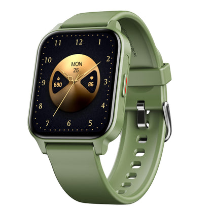 boAt Wave Call 2 Plus Smart Watch w/Bilingual Support (Hindi/English), 1.96”(4.97 cm) HD Display, BT Calling, 100+Sports Modes, Animated Watch Faces, Voice Assistant(Olive Green) - Itsmygadgets